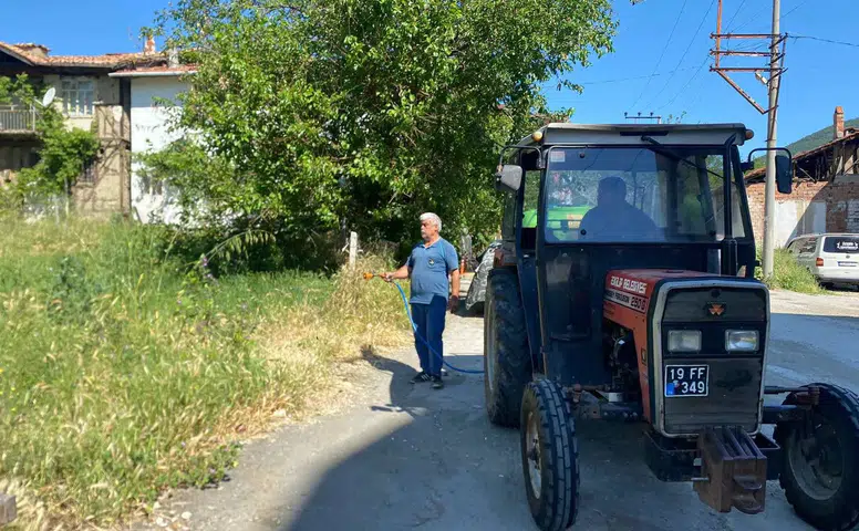 İskilip’te Yabani Ot Mesaisi