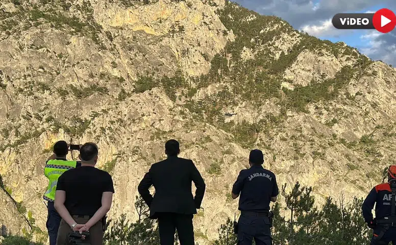 Dağda Mahsur Kaldı, Helikopterle Kurtarılabildi