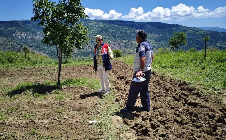 İskilip’te Tarım Arazileri Mercek Altına Alındı
