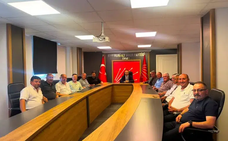 CHP’de İlçe Başkanları Toplandı