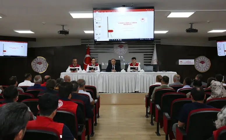 Biçerdöver Dane Kaybı ve Anız Yangını Eğitimi