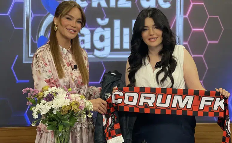 Özlem Çağlar’dan Anlamlı Hediye