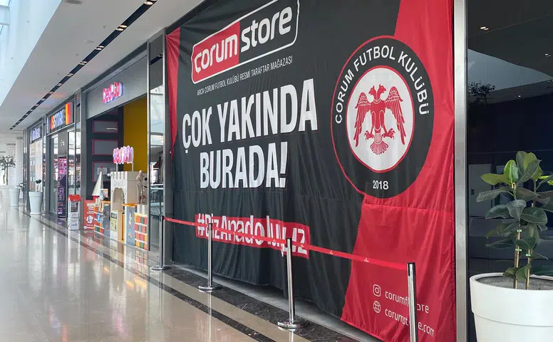 Çorum FK Store Taşınıyor