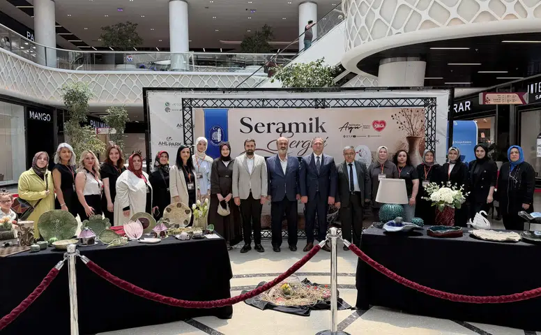 Kursiyerlerin Seramik Ürünleri Görücüye Çıktı