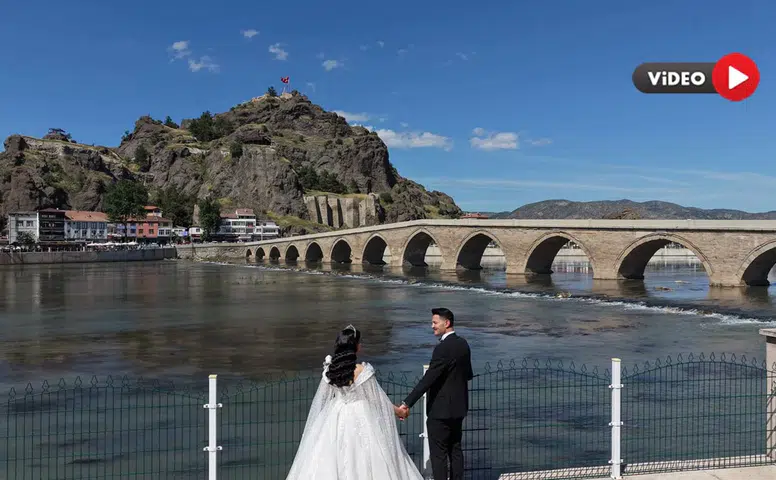 Osmancık Evlenen Çiftlerin Doğal Stüdyosu Oldu