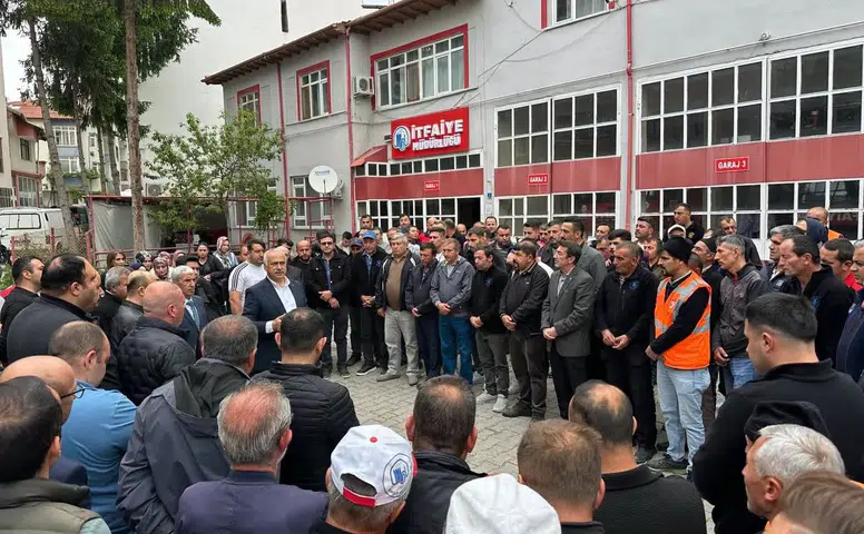 Afette Görev Yapan Personeli Unutmadı