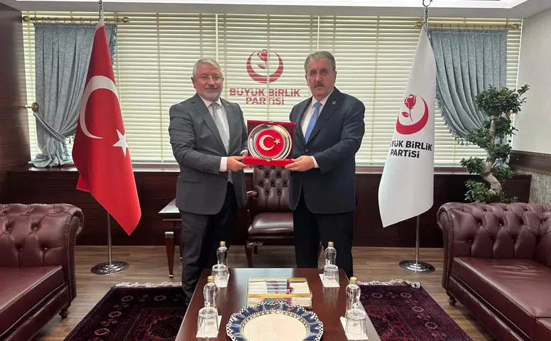 Başkan Aşgın, Destici ile Bir Araya Geldi