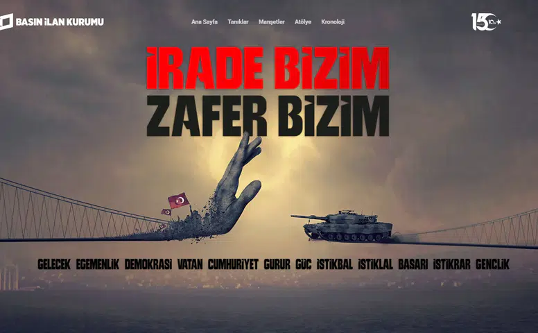 ‘15temmuz.bik.gov.tr’ Erişime Açıldı