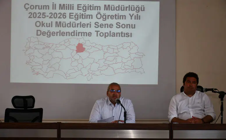 2025-2026 Eğitim ve Öğretim Yılı Masaya Yatırıldı