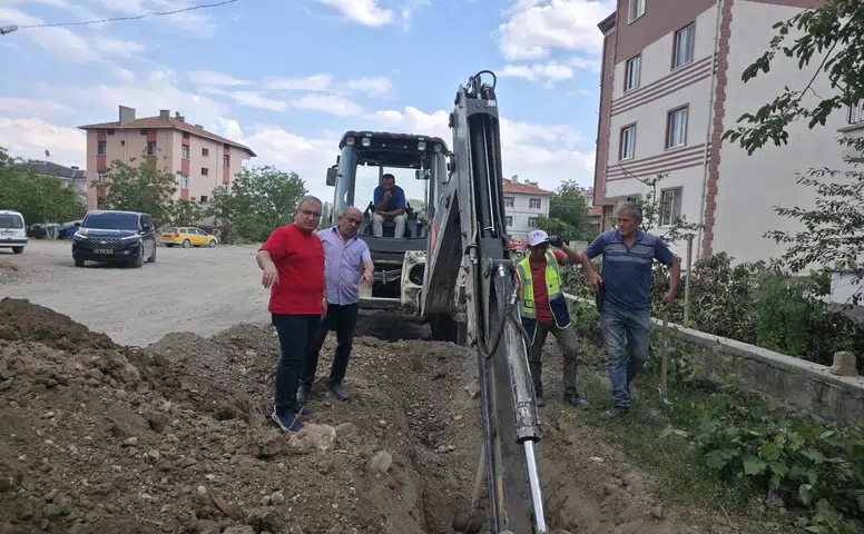 Bayat’ta Altyapı Yenileniyor