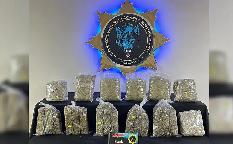 9,5 Kilogram Sentetik Uyuşturucu Ele Geçirildi