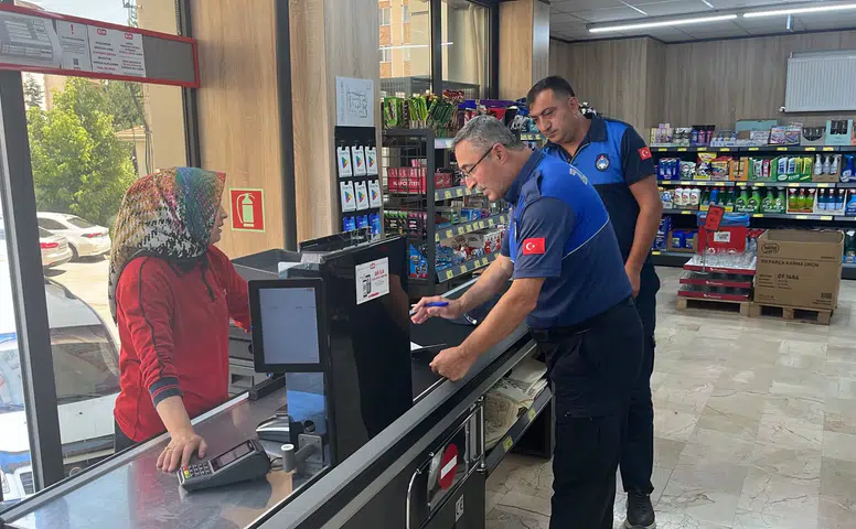 İskilip’te Zincir Marketlere Yönelik Sıkı Denetim