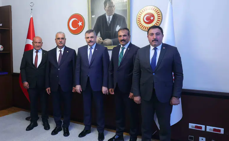 Çorum Heyetinden Bakan Çiftçi’ye Ziyaret