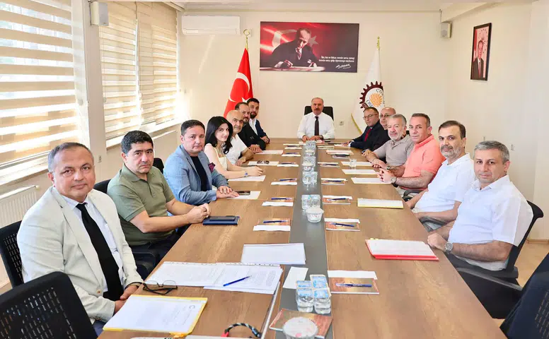 OSB Yönetimi Toplandı
