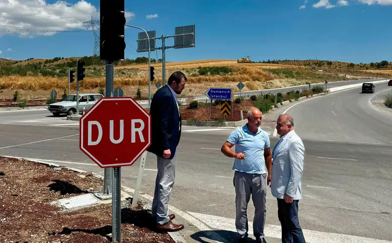 Osmancık Yol Ayrımındaki Kavşağa Sinyalizasyon Sistemi