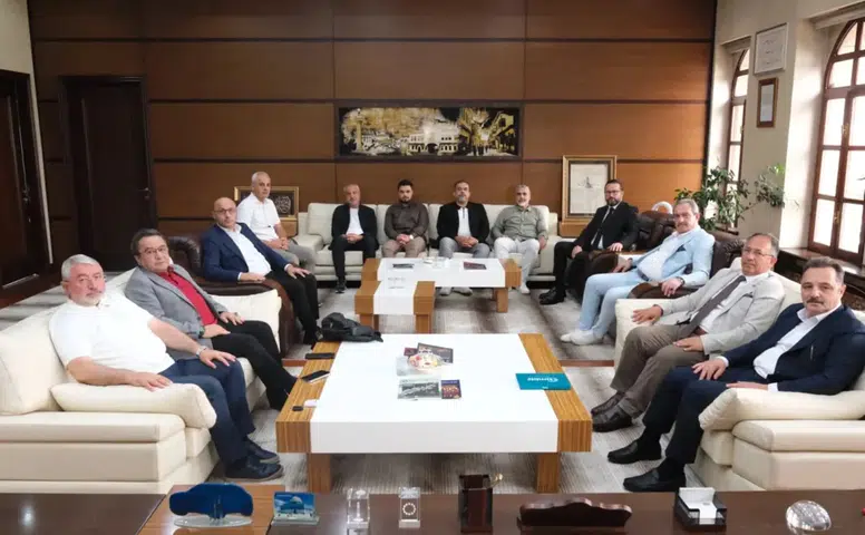 TİMBİR, Başkan Aşgın’ı Ziyaret Etti