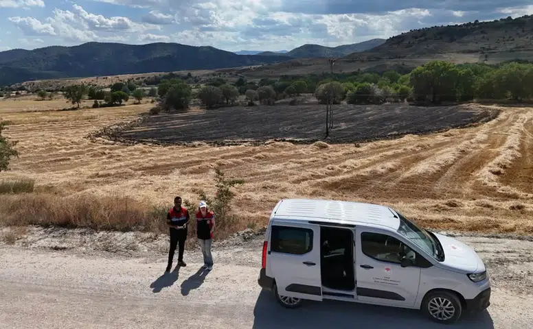 Yangınlarda Zarar Gören Arazilerde İnceleme