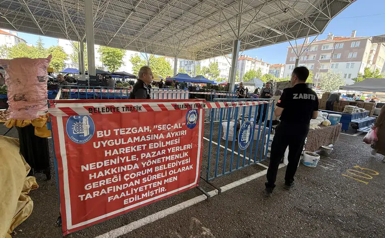 Pazarda Yeni Kuralı İhlal Etti, Zabıta Acımadı