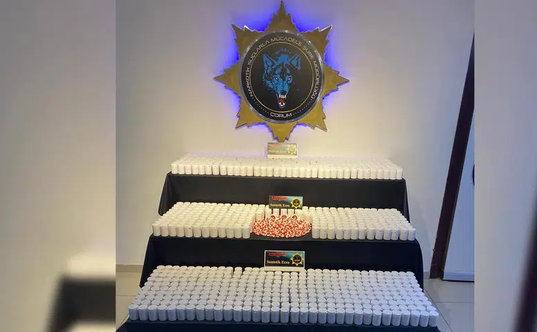 55 Bin Sentetik Ecza Hapı Ele Geçirildi
