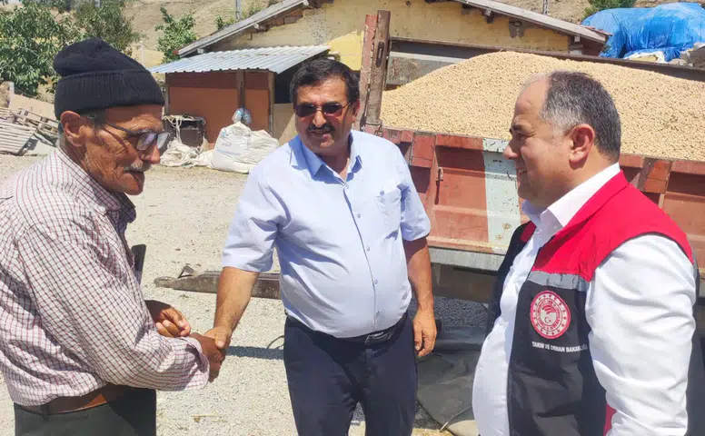 Nohut Hasadı Sonrası Üreticilerle İstişare