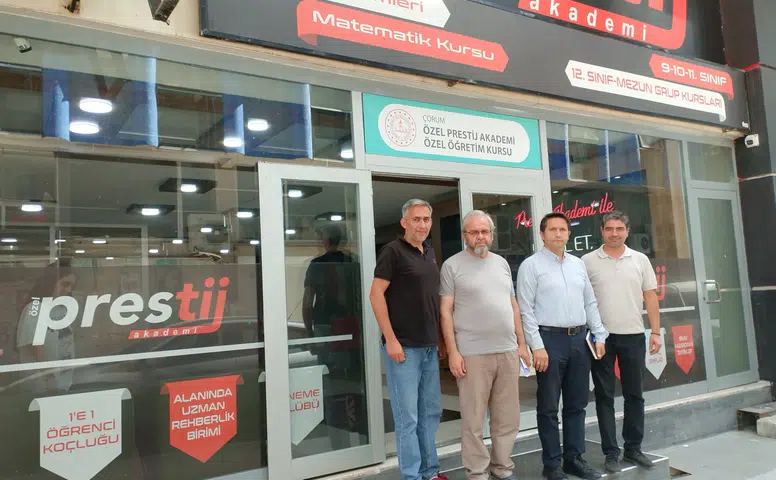 Çorum’un Eğitimi İçin Denetimler Yapıldı