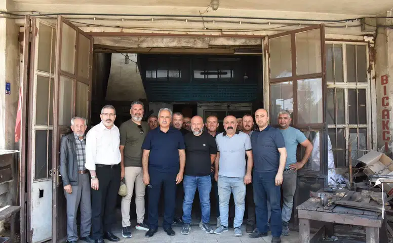 Sanayi Sitesi Girişinde Yeni Düzenleme
