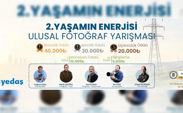 YEDAŞ’ın Ulusal Fotoğraf Yarışması Başladı