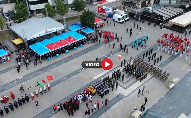 30 Ağustos Zafer Bayramı Coşkuyla Kutlandı