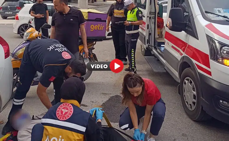 Çocuğa Çarpmamak İçin Manevra Yaptı, Hastanelik Oldu