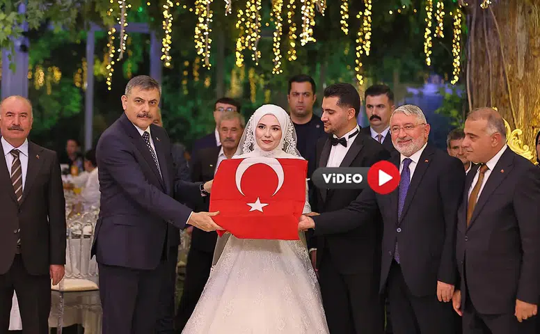 Bakan Çiftçi, Çorum’da Alar'ın Oğlunun Düğününe Katıldı
