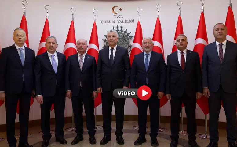 Bakan Bolat, Çorum’a Geldi