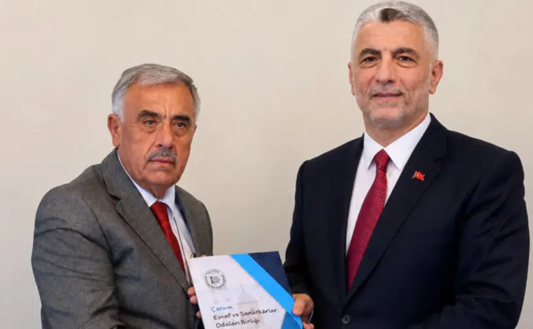 Bakan Bolat’a 33 Sayfalık Esnaf Dosyası