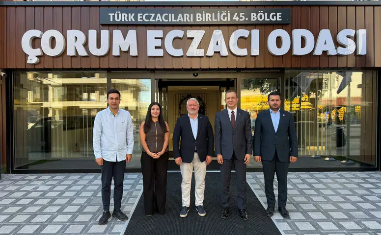 Başkan Aşgın’dan Eczacı Odasına Ziyaret