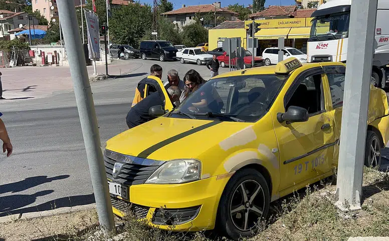 Çorum'da Trafik Kazası