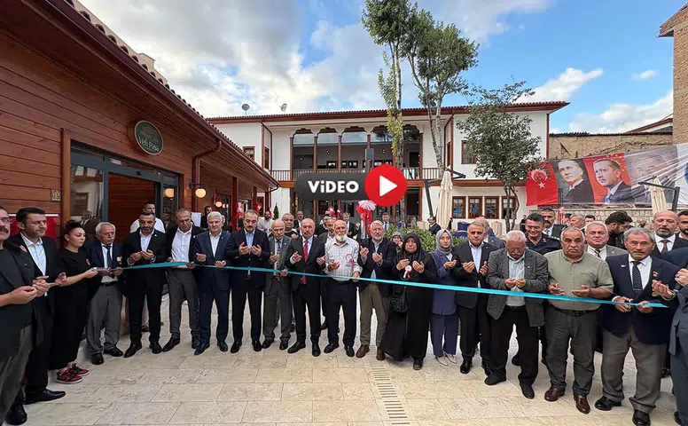 Çorum'un İlk Butik Oteli Dualarla Hizmete Girdi