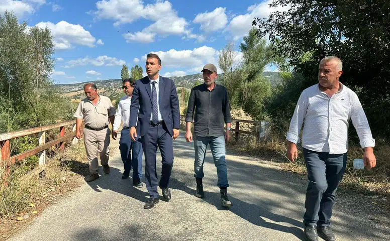 Sazköy’deki Sulama Yatırımlarına Yakın Takip