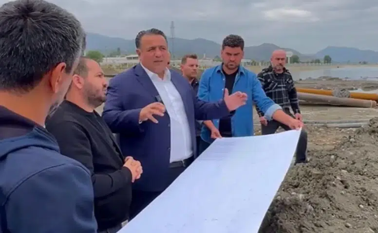 Kızılırmak Şişme Savak Projesi’ne Saha İncelemesi