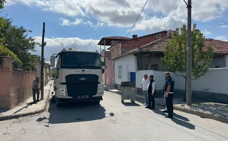 Sungurlu’da Daha Temiz Bir Çevre İçin Ekipler Sahada