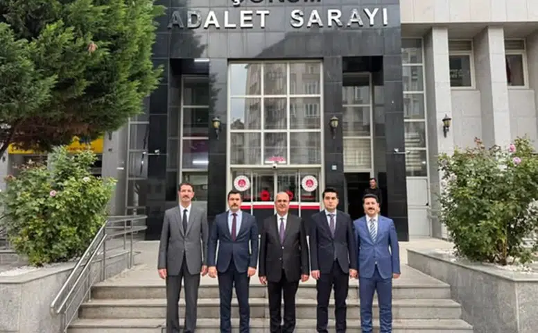 Ahlatcı’dan Adliye Ziyareti
