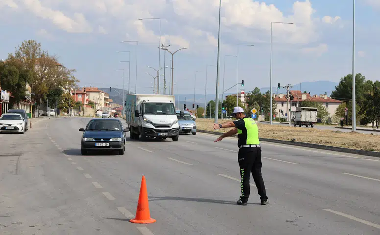 Osmancık’ta Sürücülere Pilav Molası