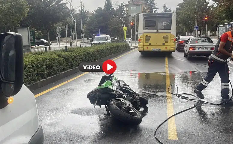 Gazi Caddesi’nde Can Alan Kaza!