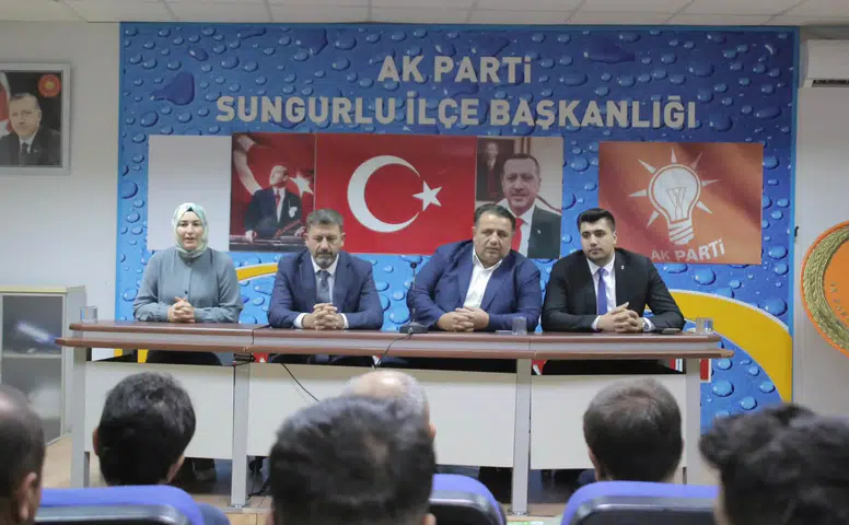 Kaya, Sungurlu Teşkilatıyla Buluştu