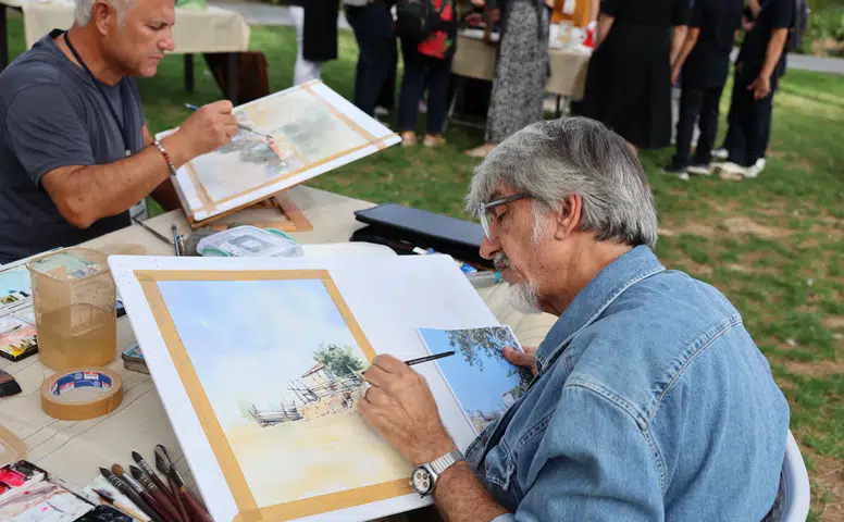 Uluslararası Suluboya Festivali Sanatseverlerle Buluştu