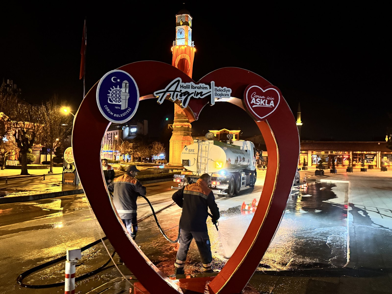 Caddelerde Bayram Temizliği (2)