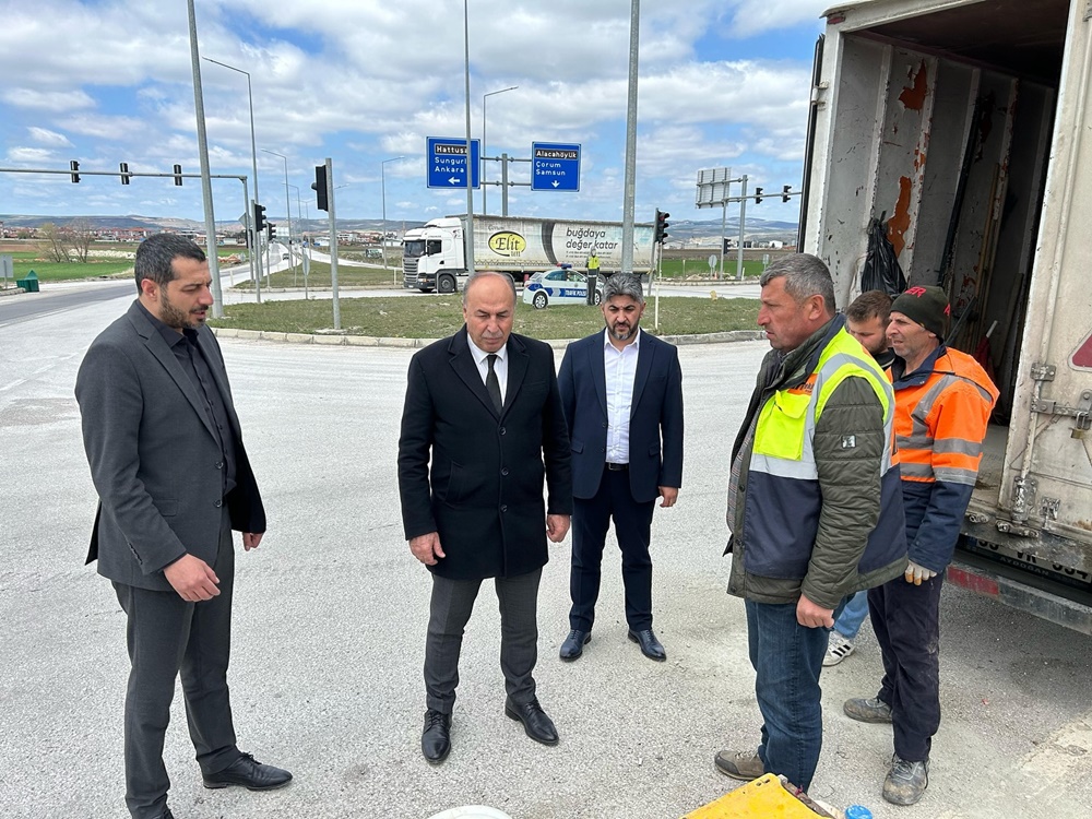 Çevre Yolu Kavşağına Yeni Önlem (2)