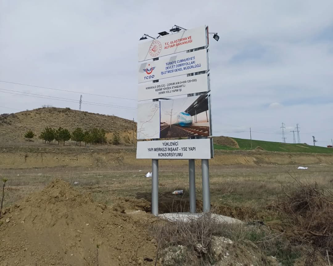 Çorum Hızlı Tren Inşaatı Için Ofis Açıldı (2)