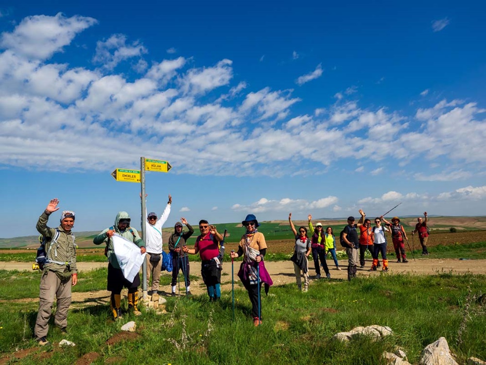 41 Kilometrelik Tarihi Yolu 4 Günde Yürüdüler (2)