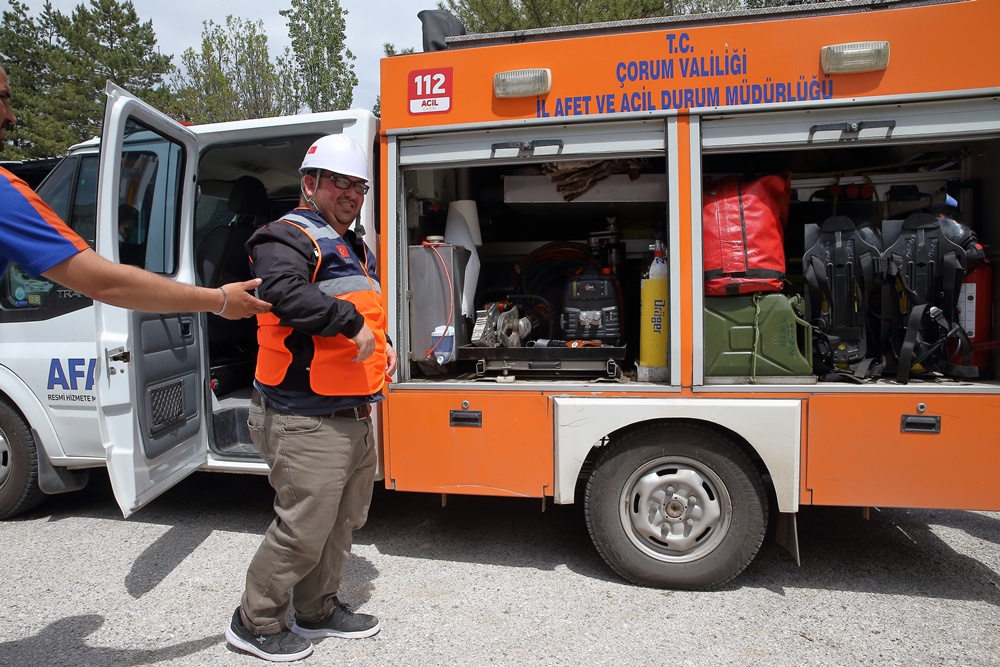 Afad'ın Arama Kurtarma Etkinliğine Katıldılar (1)