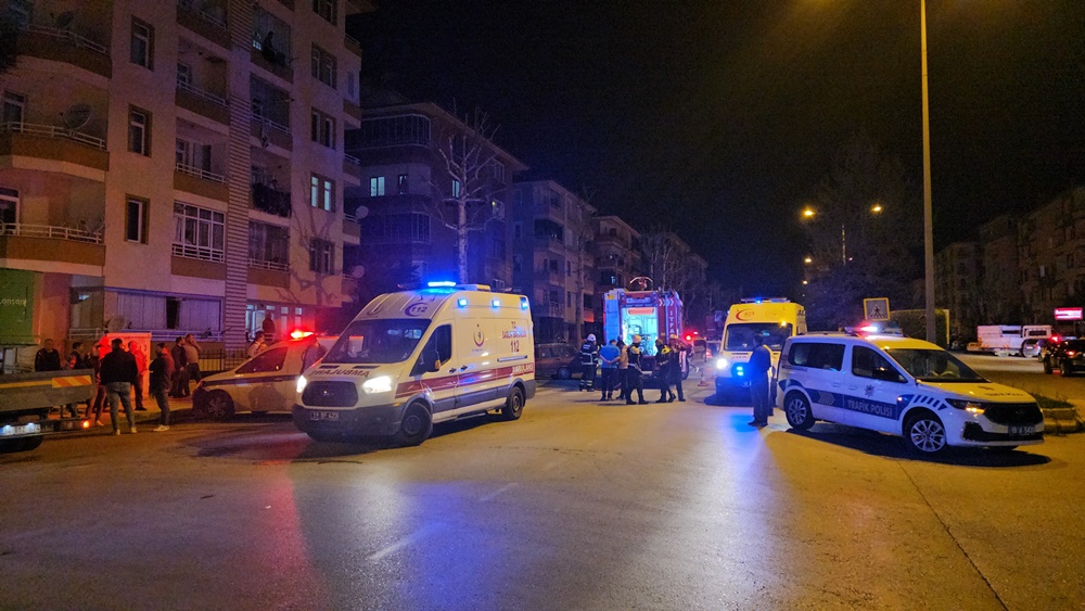 Binada Yangın Çıktı, Market Çalışanı Fark Etti (2)