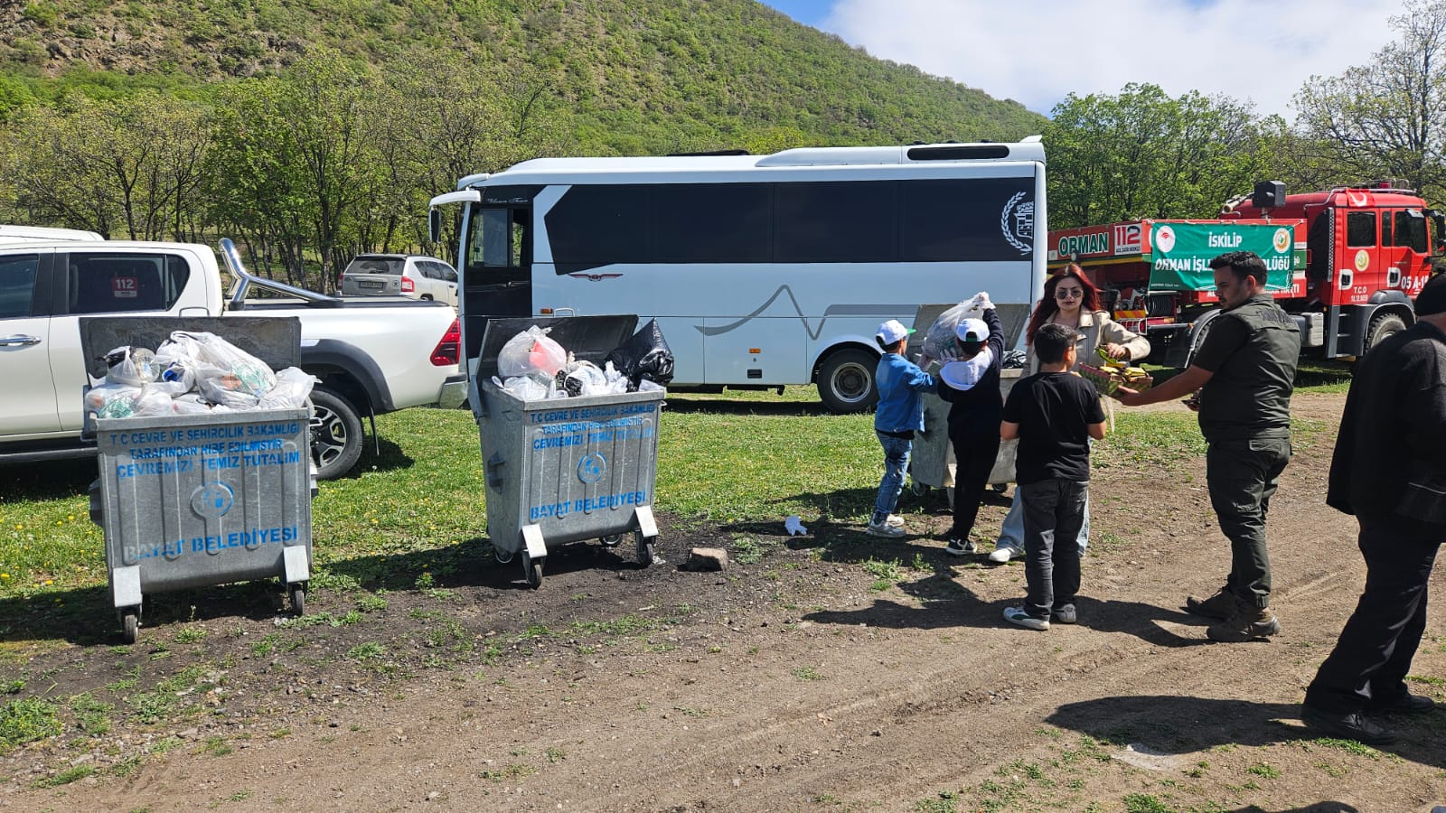 Orman Yangınlarına Böyle Dikkat Çektiler (3)